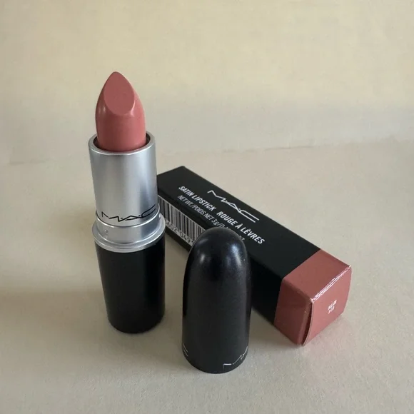 MAC COSMETICS Satin Lipstick 814 Myth Light Neutral Nude NIB - Picture 7 of 9
